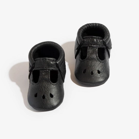 natural fiber Ventilation Holes System Ebony Mary Jane Baby Shoe