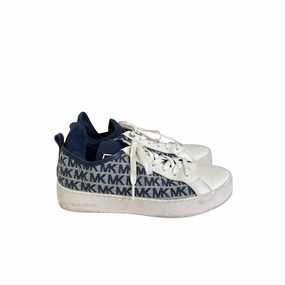Power Moves Superior Cushioning Shoes Sneakers By Michael By Michael Kors In Blue & White, Size:8