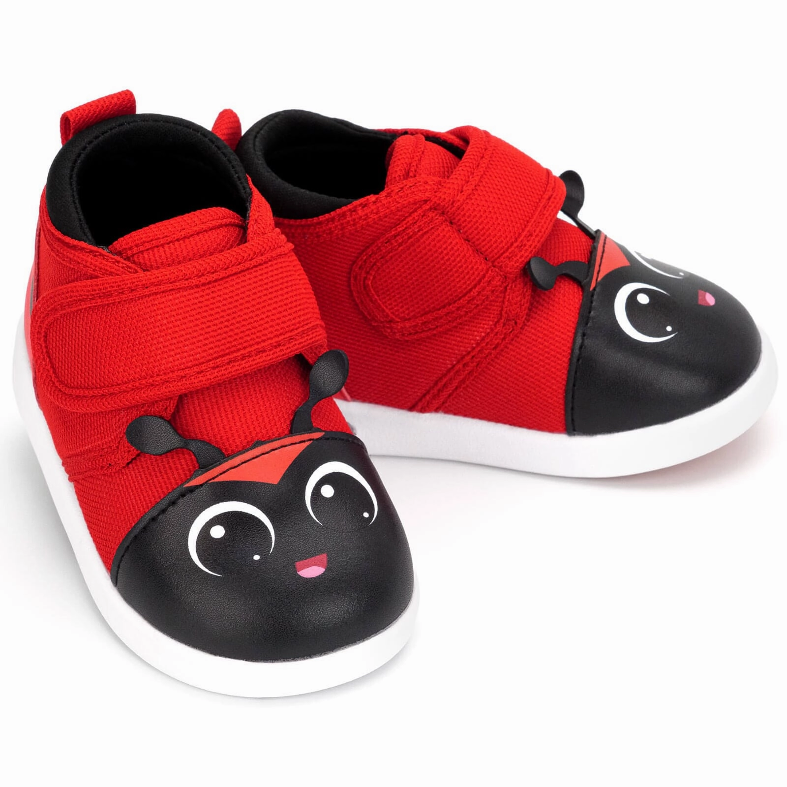 Ladybug Squeaky Toddler Shoes  | Red Trail Ease Comfort Run