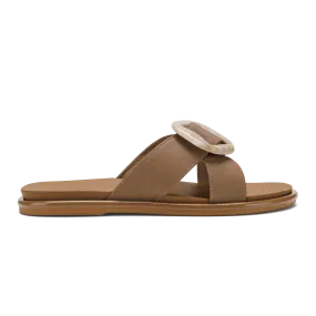Open Steps Lai Slide - Tan