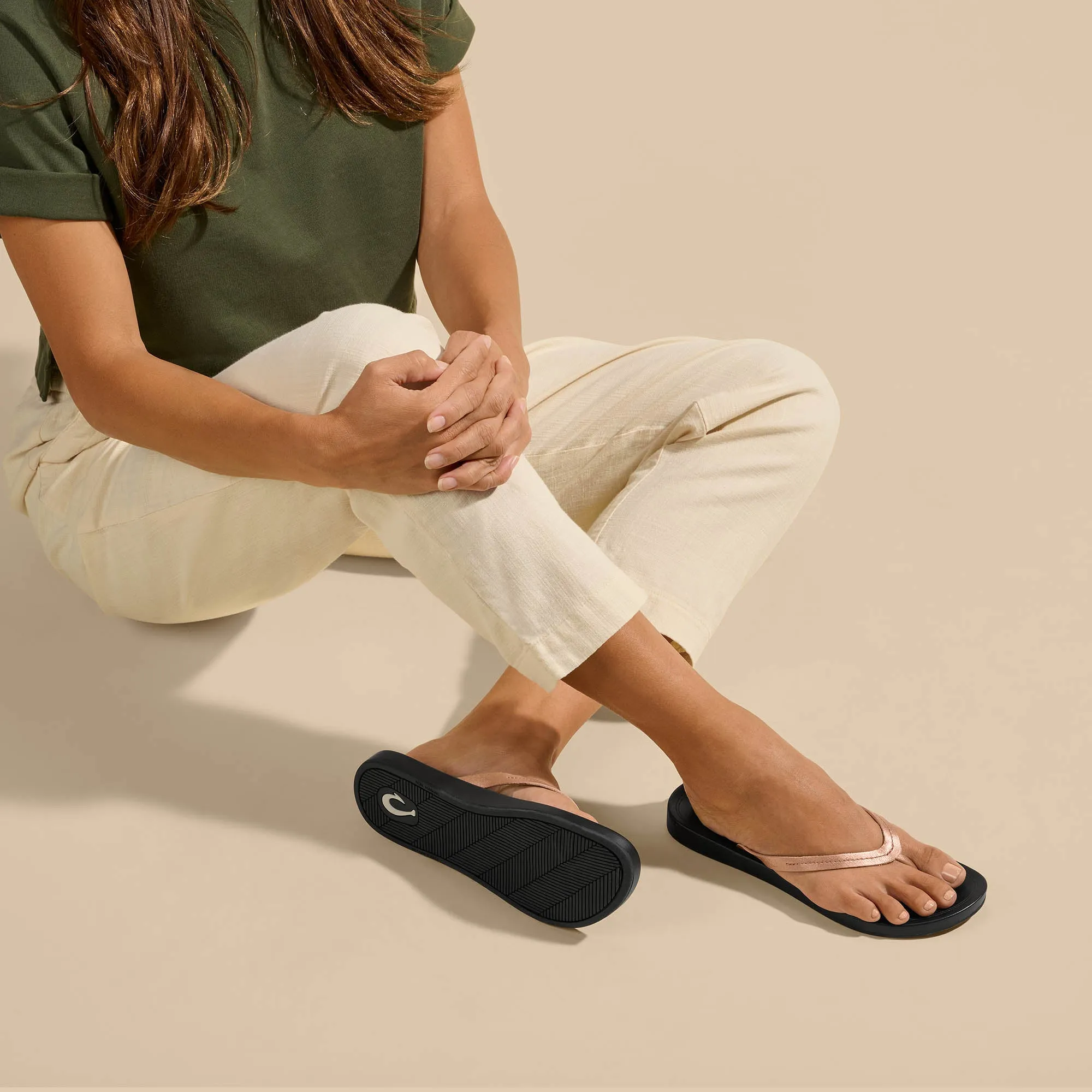 Stylish Sandals Snug Fit Adjustability Lalahi - Copper / Lava Rock