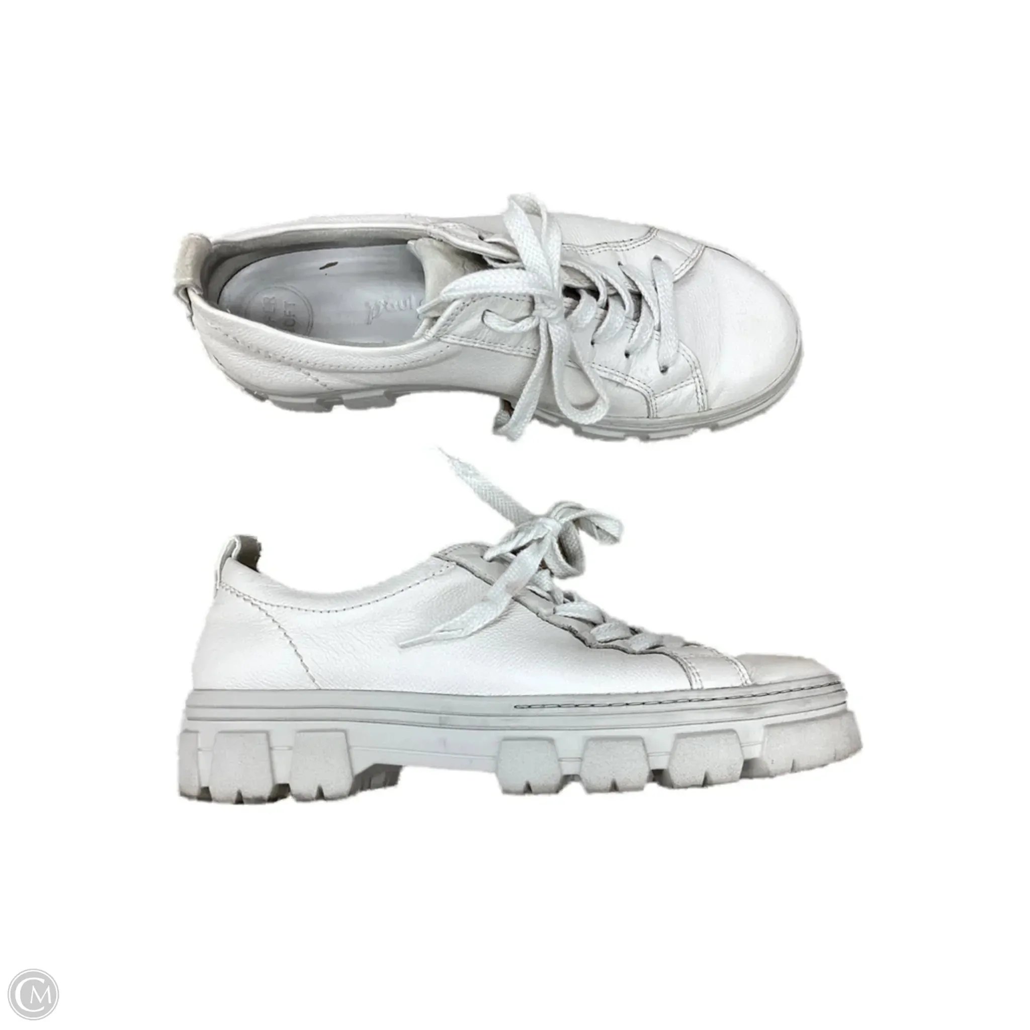 Hiking Shoes Shoes Sneakers By Paul Green In White, Size: