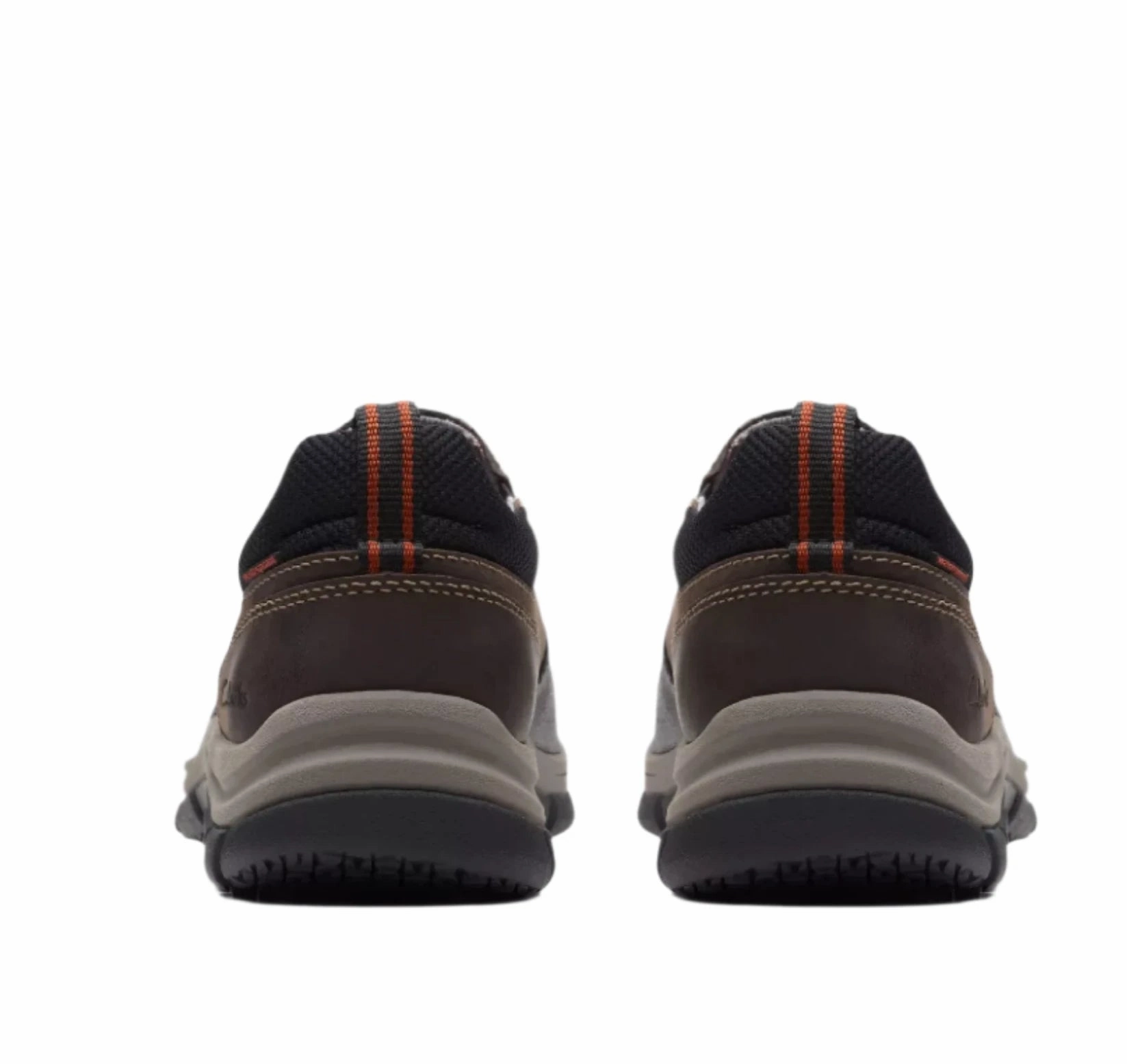 Clarks Men's Walpath Waterproof Step Slip-On - Dark Brown Dust Free Stone Gray