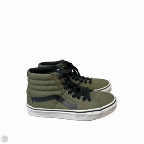 Shoes Sneakers By Vans In Green, Size: 8 Responsive Bounce Foam Lightweight Walk