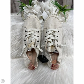 Zip Up Closure Breathable Upper Shoes Sneakers By Tommy Bahama In Beige, Size: 7