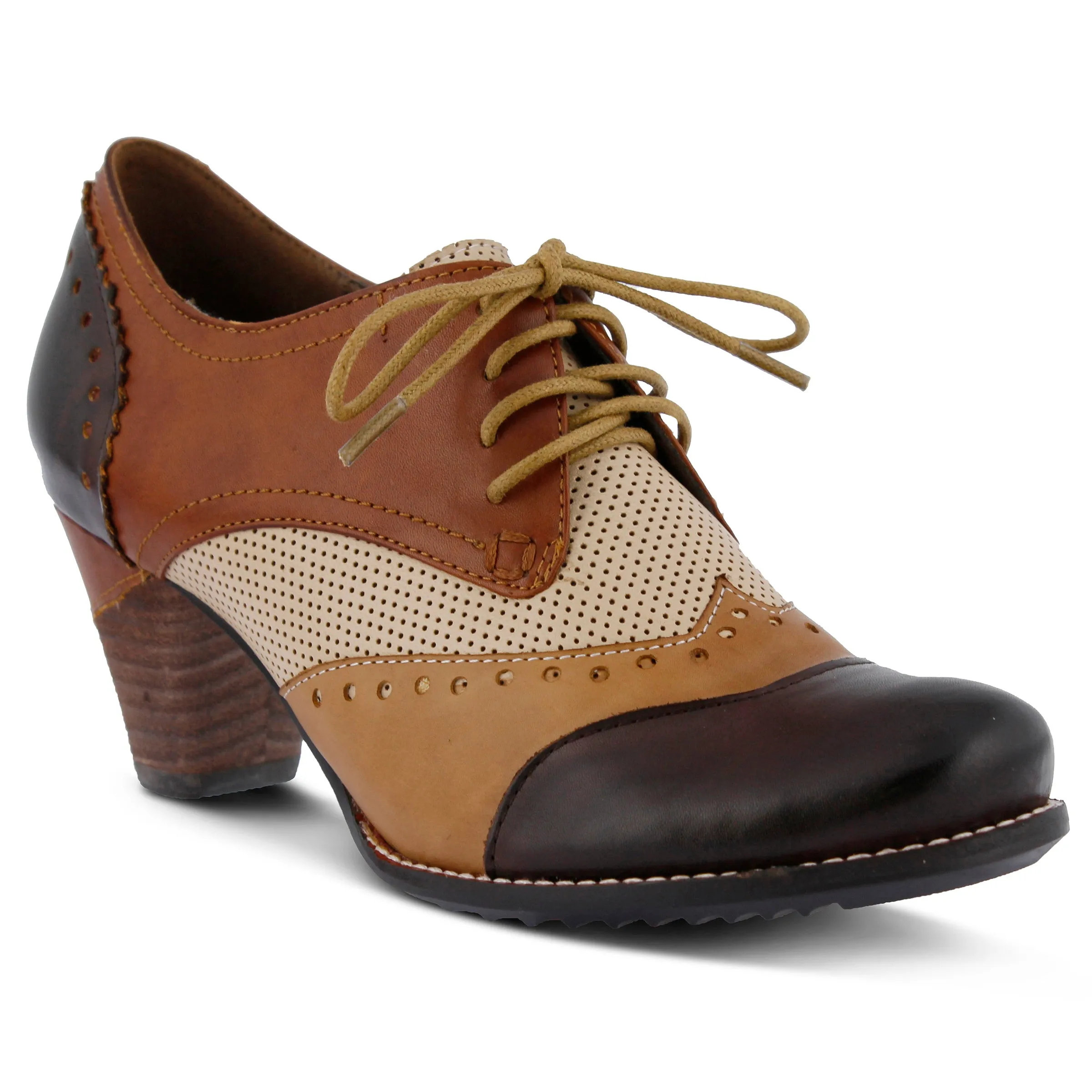 Spring Step Women's L`Artiste Bardot - Brown Casual Office Shoes