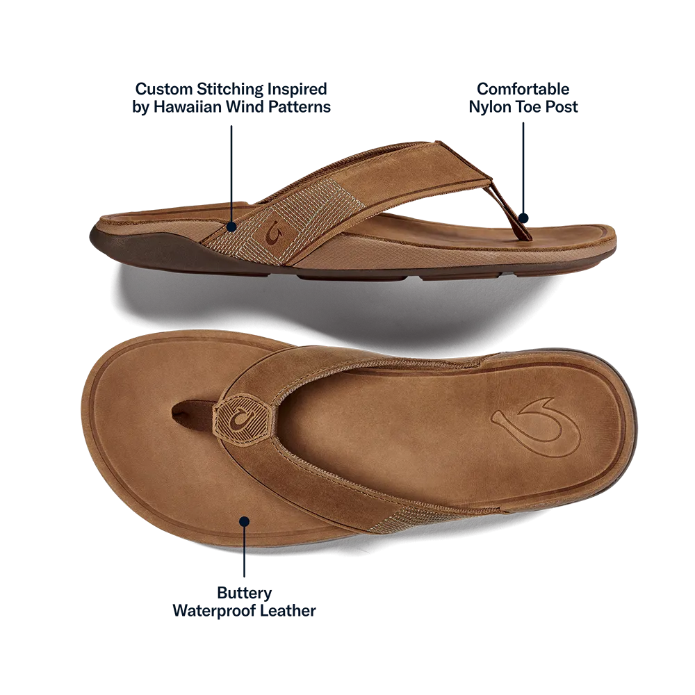 Ergonomic Support Tuahine - Toffee Soft Cushioned Footwear