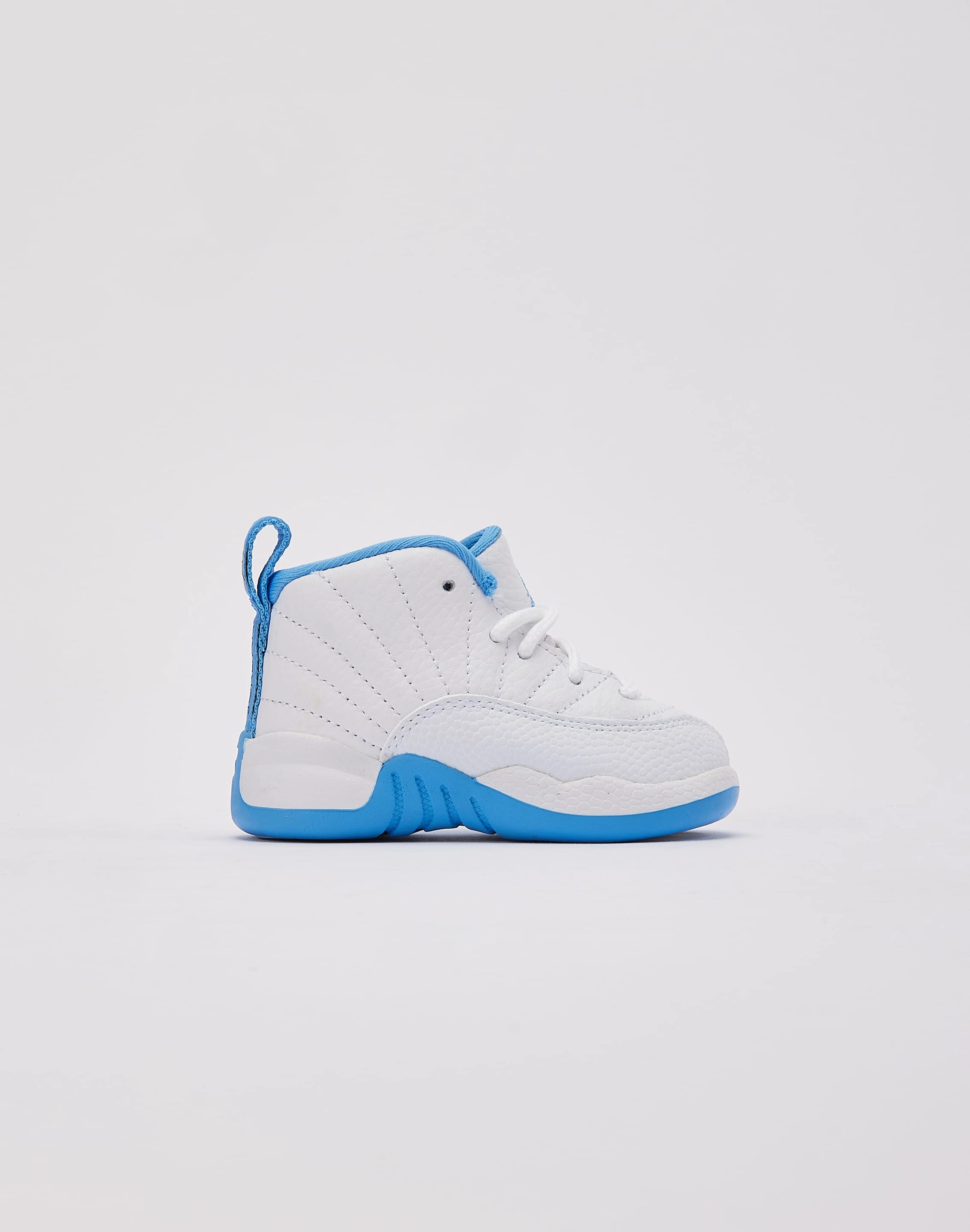 Jordan Air Jordan 12 Retro 'White and University Blue' Toddler Multi Density Foam Middle school kids' items