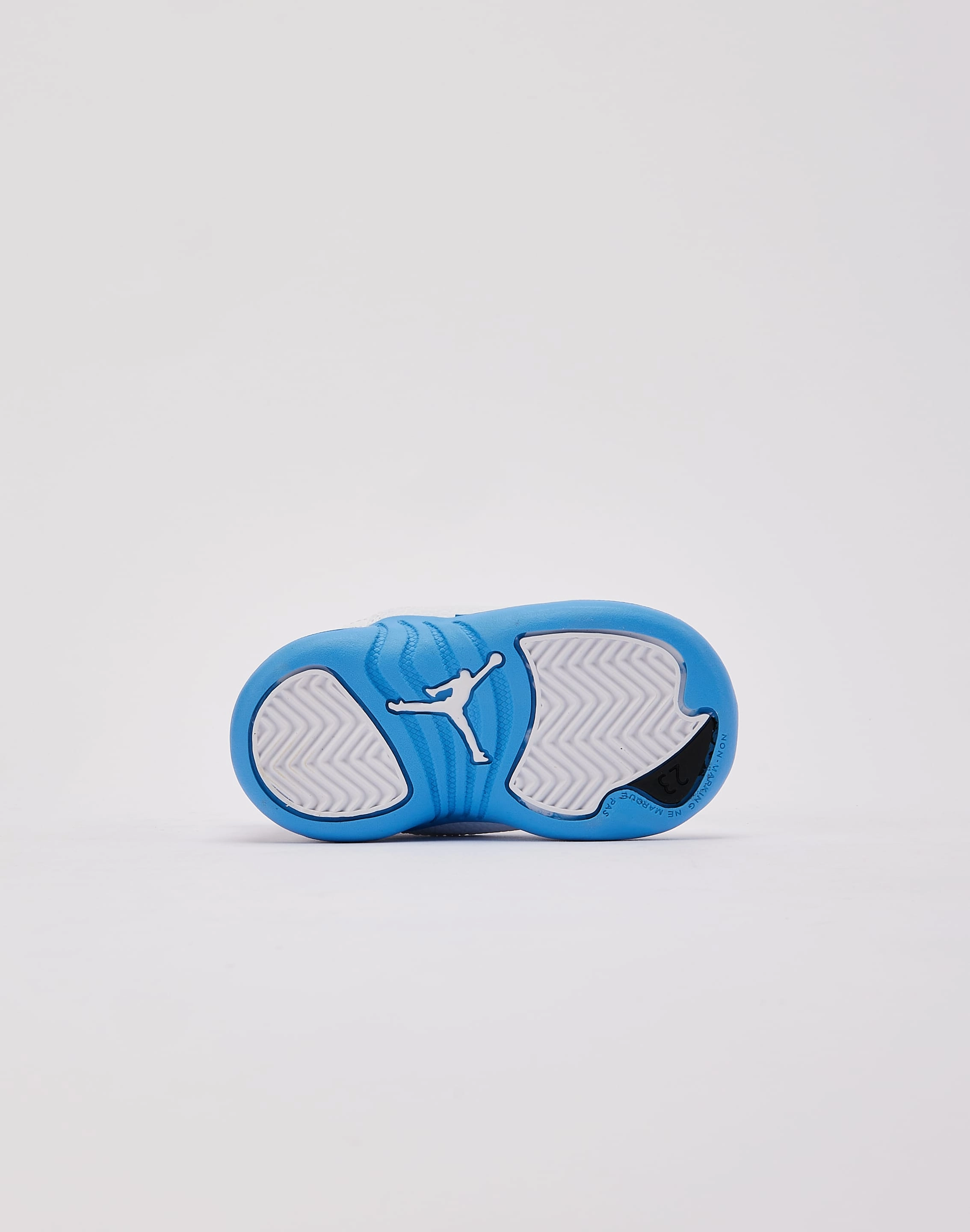 Jordan Air Jordan 12 Retro 'White and University Blue' Toddler Ventilation Holes System Teenagers' wear