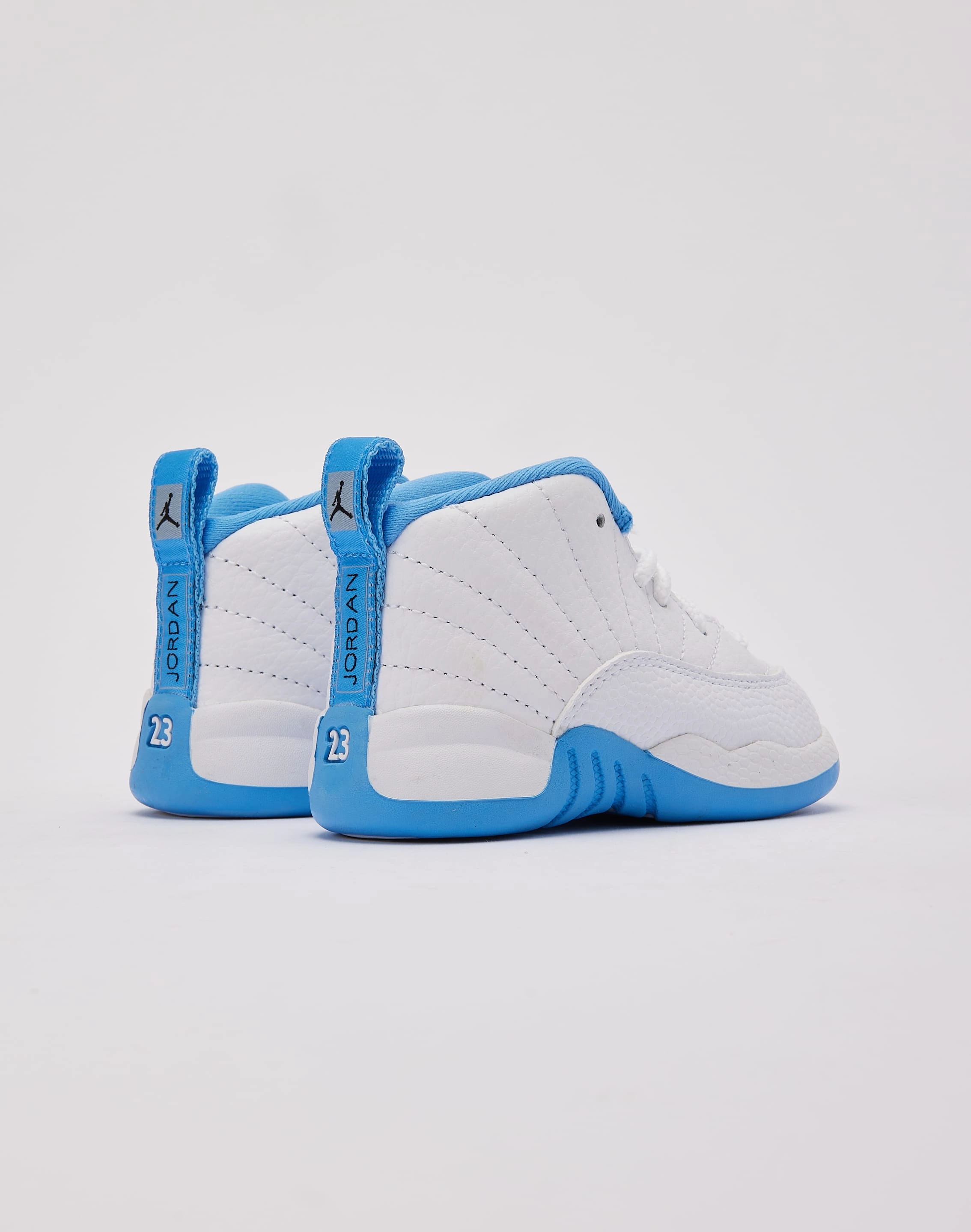 Rubber - soled kids' shoes Jordan Air Jordan 12 Retro 'White and University Blue' Toddler