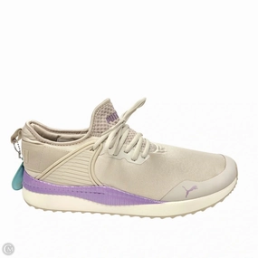 Street Vibe Shoes Sneakers By Puma In Cream & Purple, Size: 10