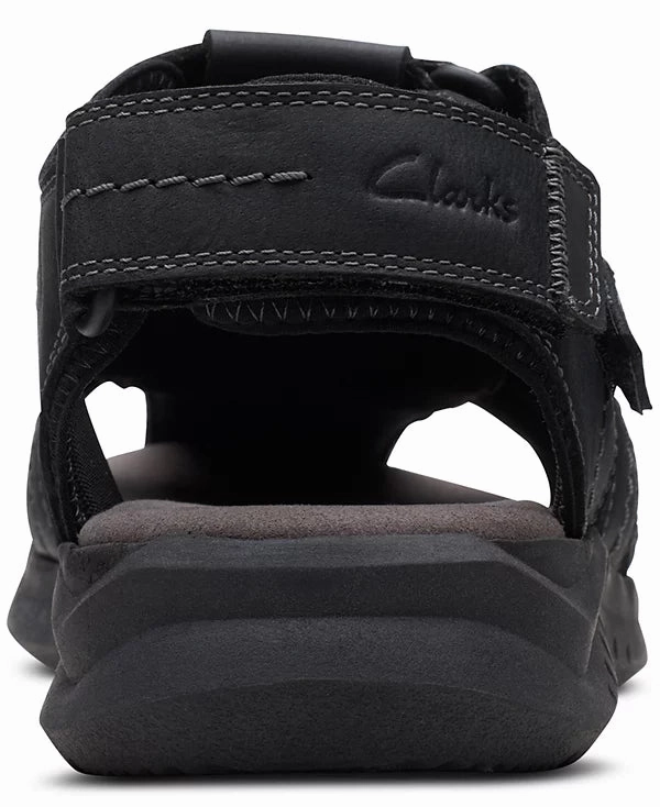 Moon Tone Clarks Men's Walkford Fish Sandel - Black