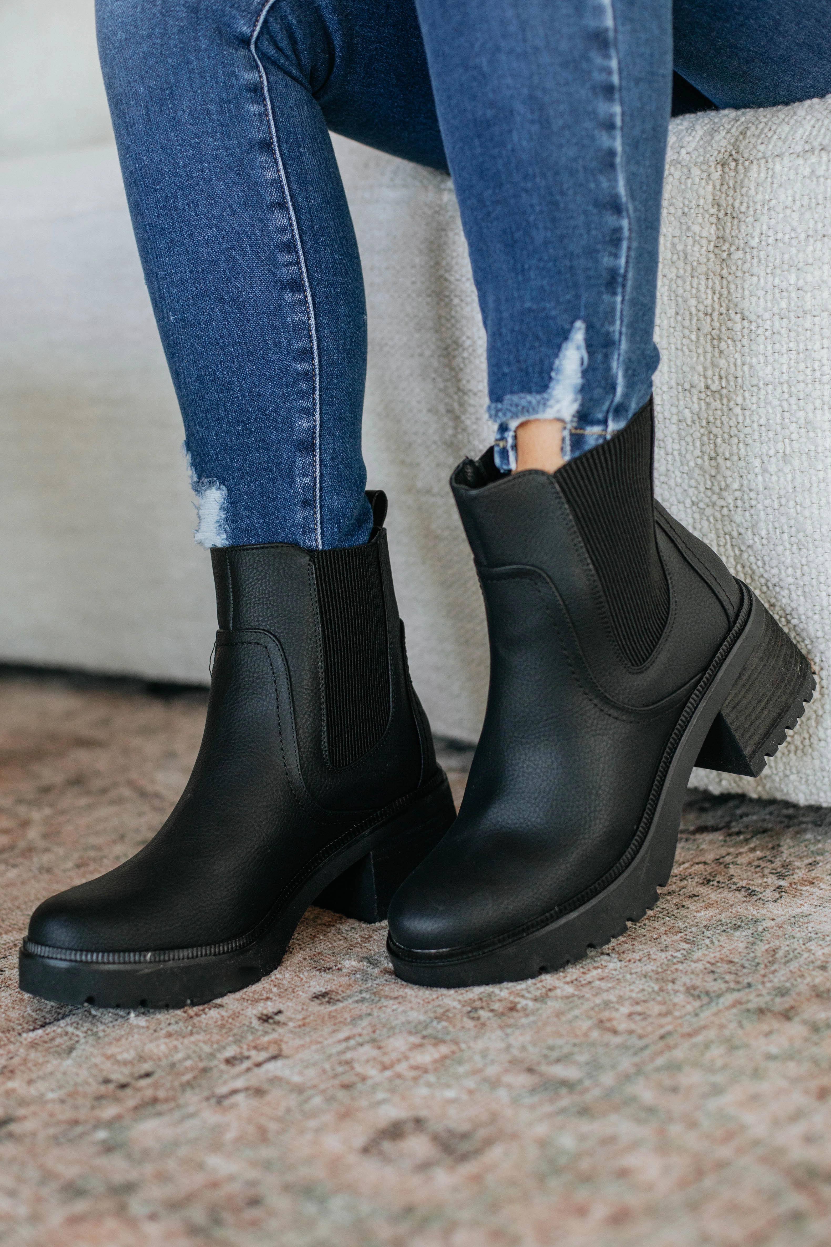 Making My Choice Boots - Black Soft Interior Date night