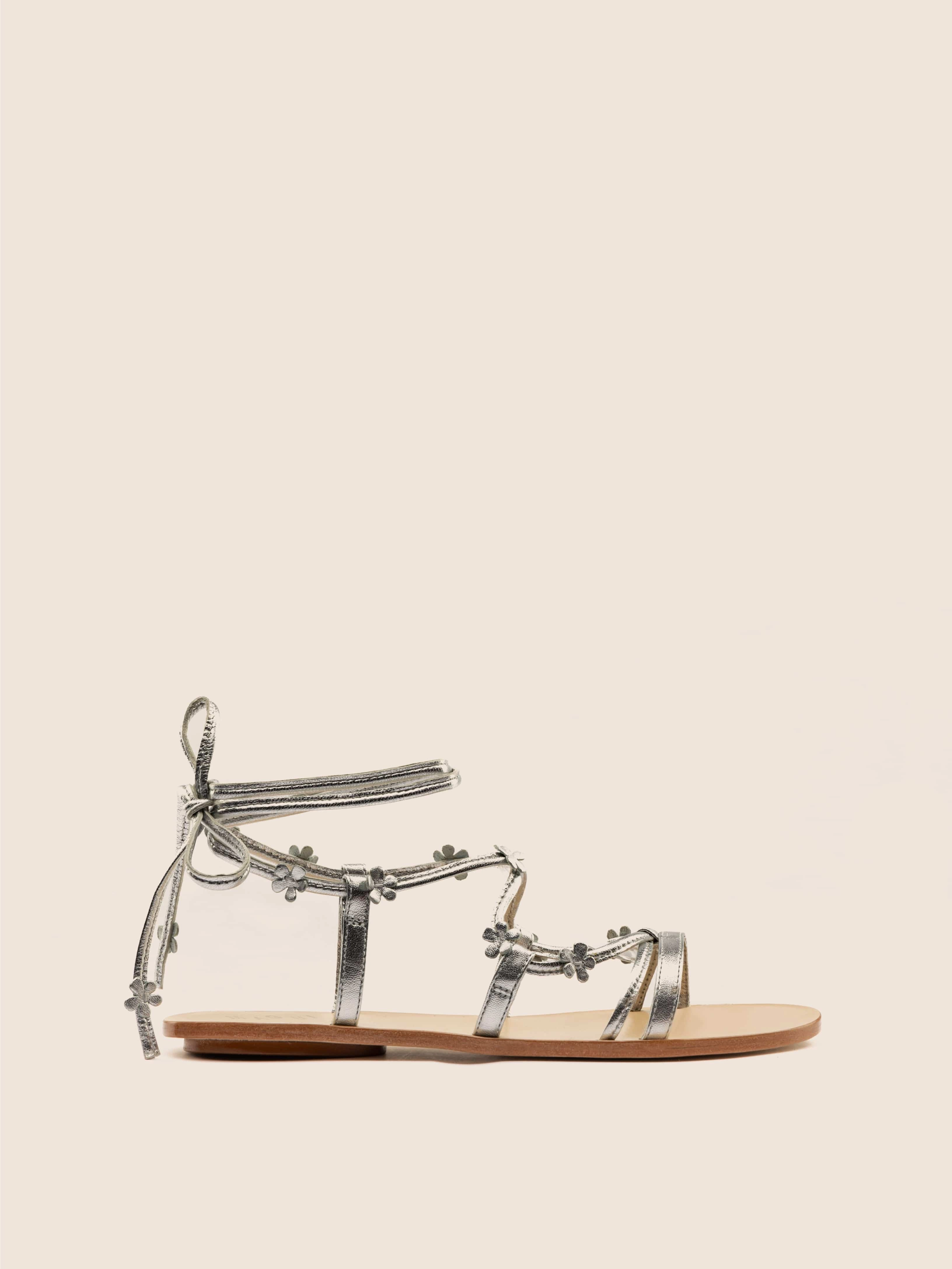 Arch Support Design Londrina Silver Sandal