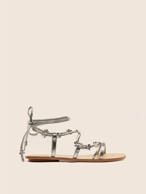 Arch Support Design Londrina Silver Sandal