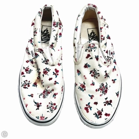 Ultra-soft piece Shoes Sneakers By Vans In Floral Print, Size: 8