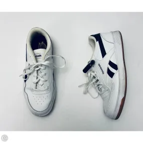 Synthetic Upper Soft Collar Lining Shoes Sneakers By Reebok In White, Size: 8