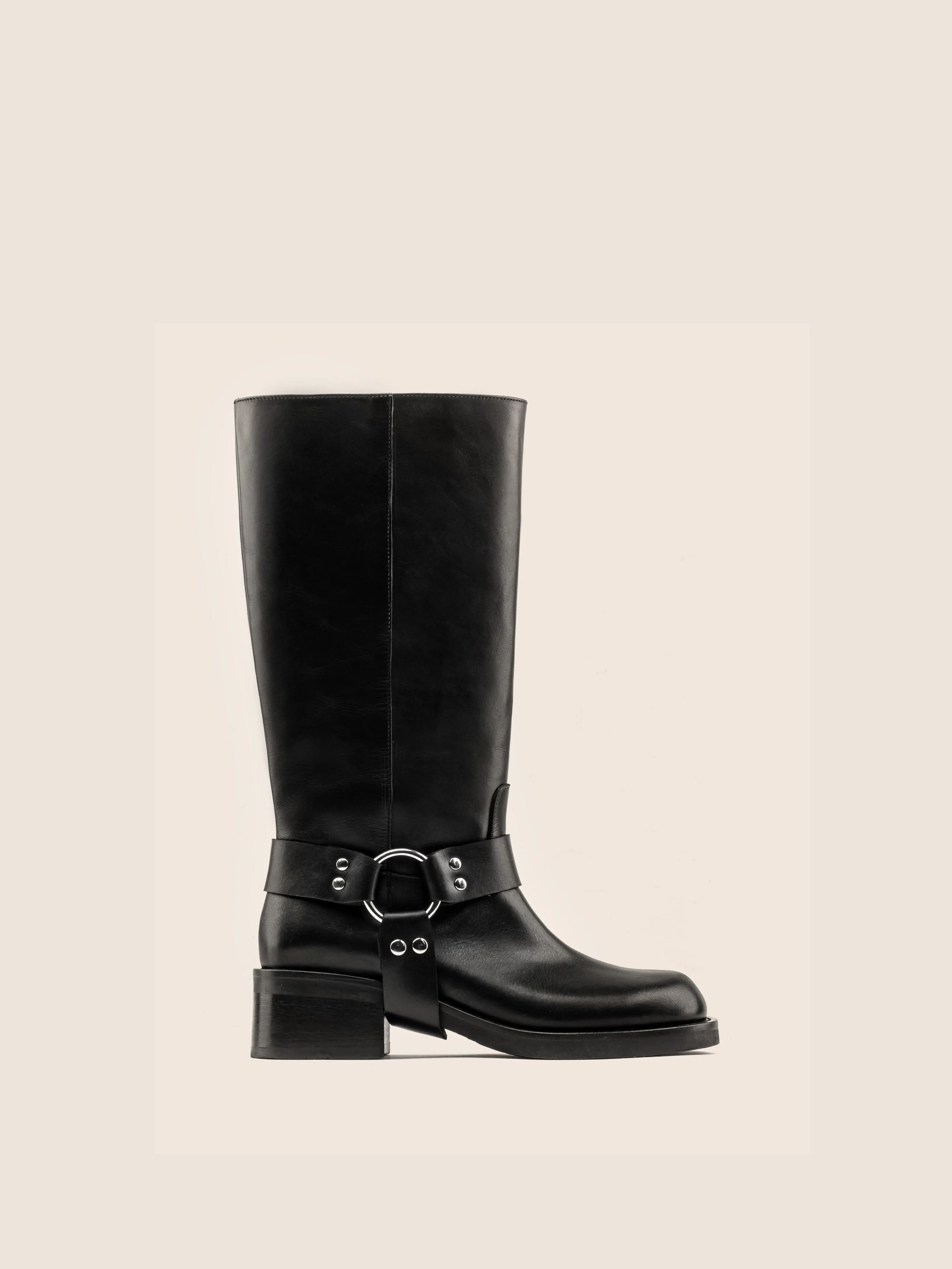 High Traction Weekend Wanderer Lucca Black Boot