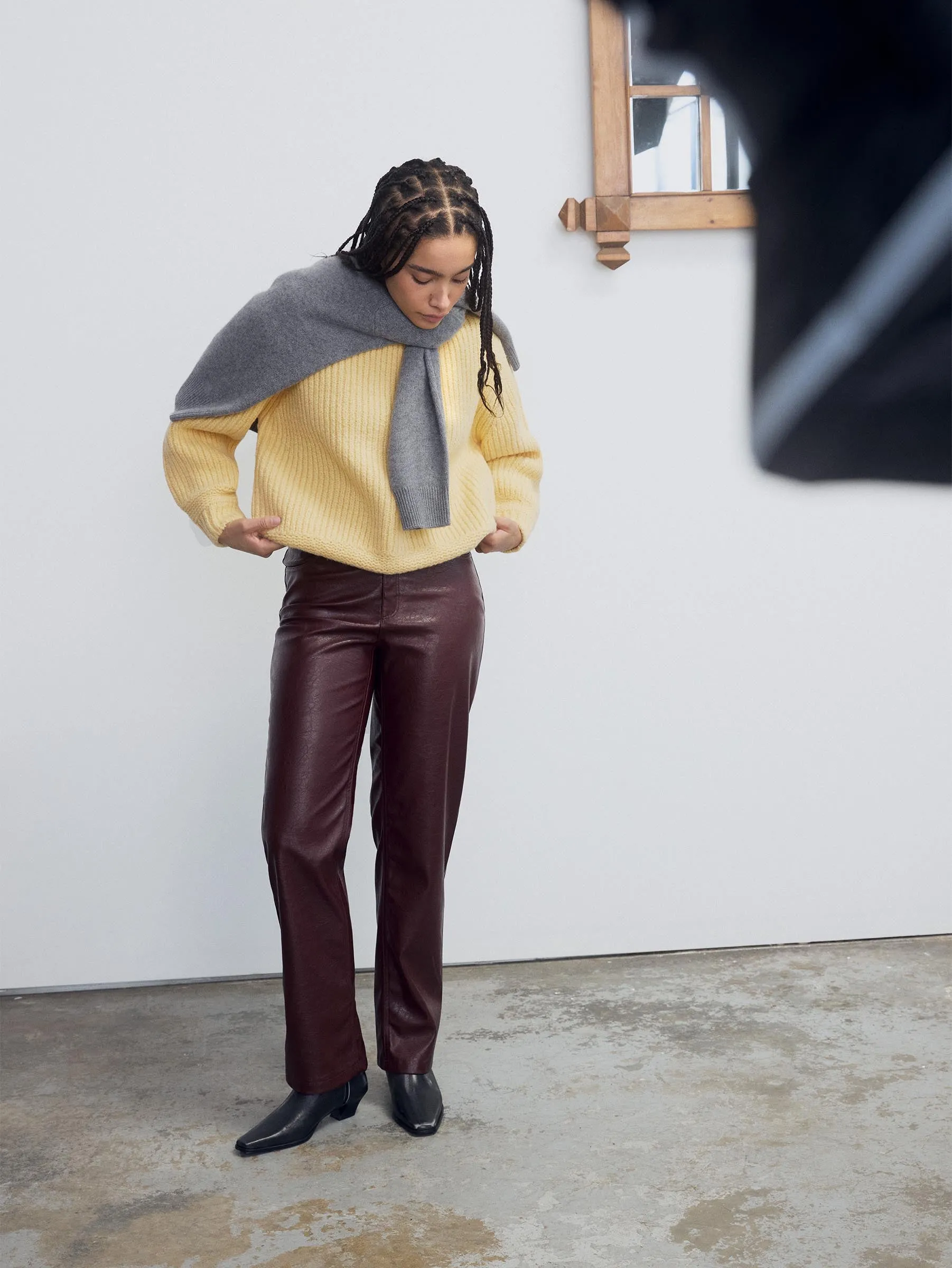 Lucena Black Boot Storm Proof Non-Slip Sole