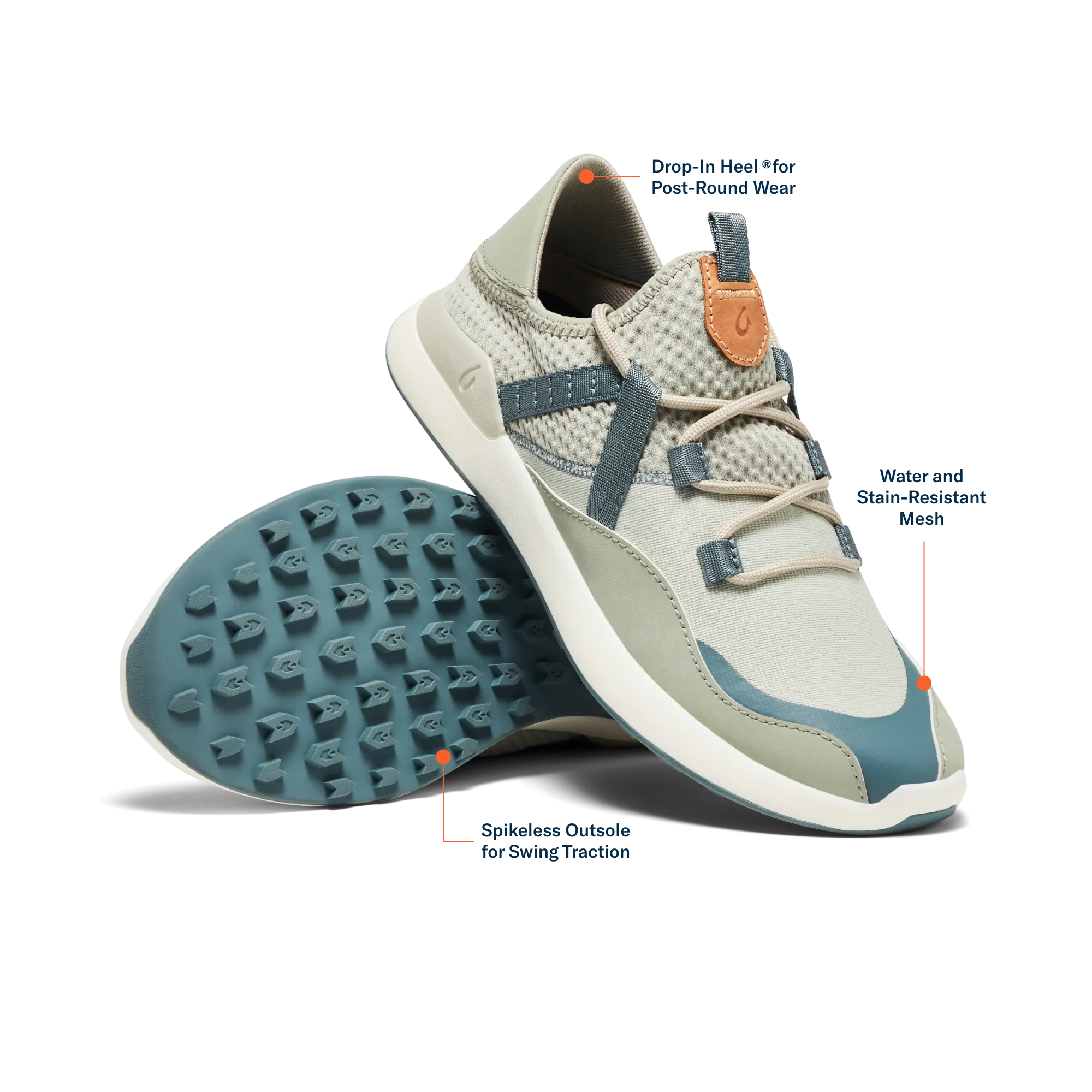 Ergonomic Shape All Weather Urban Walkers Kawela - Sage / Dusk