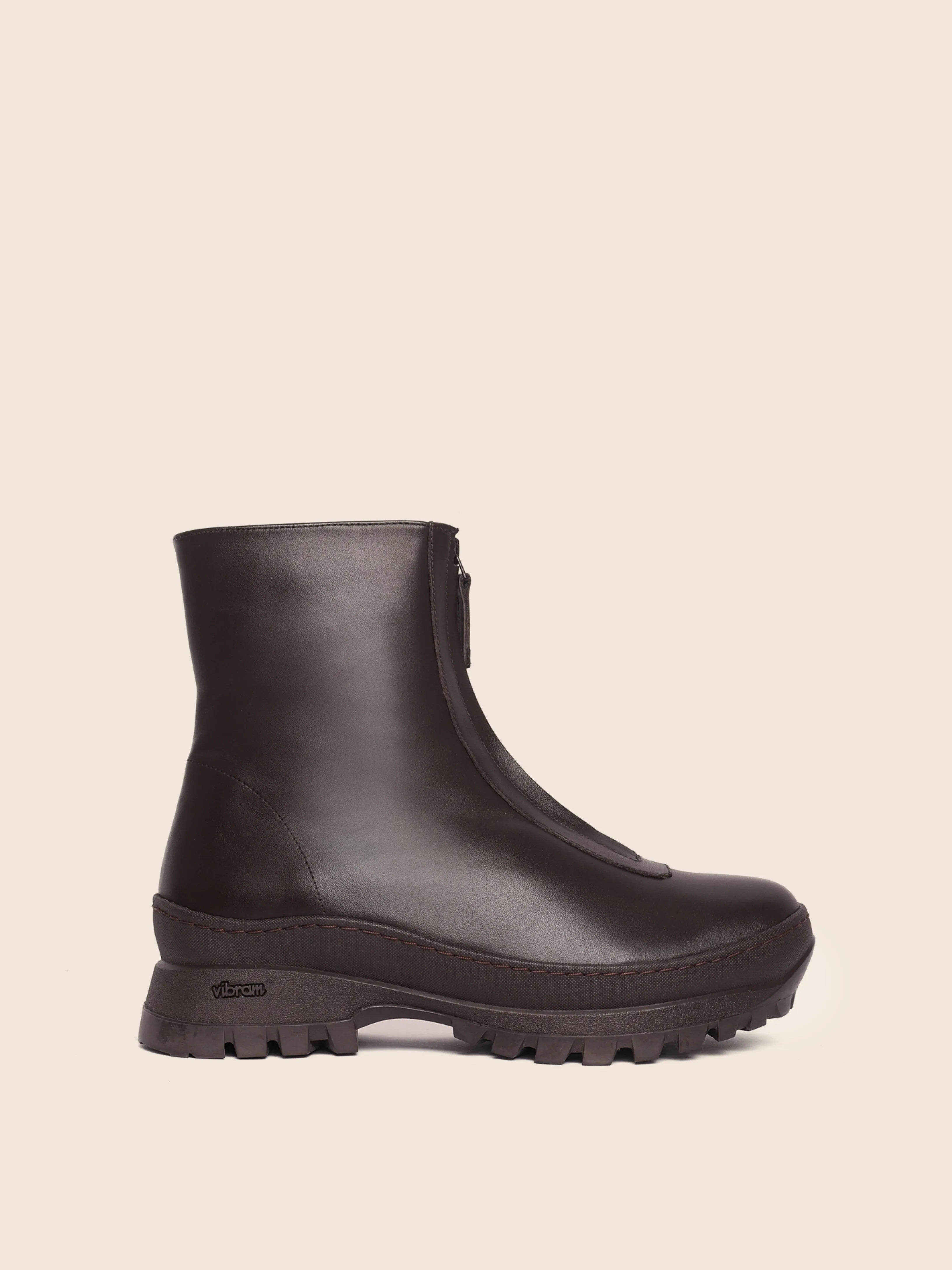 Field Work Rugged Built All Day Worker Estrella Brown Lined Boot