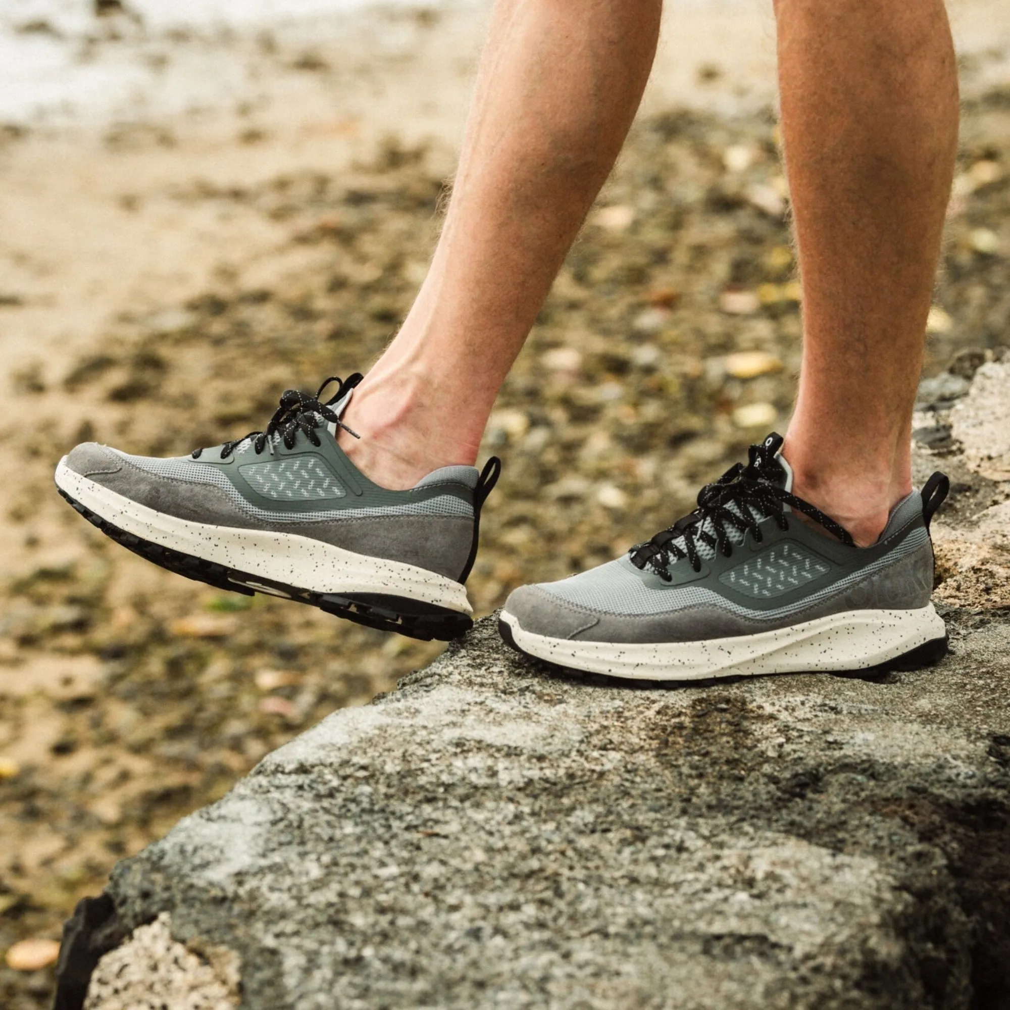 Makiki  -  Cloud Grey / Poi Work Base Couple Pair