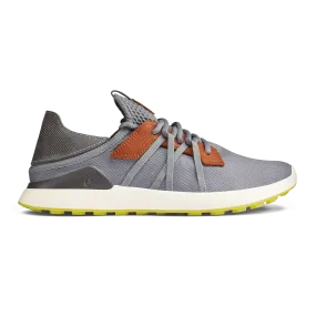 Clean White Memory Foam Cushioning Manele - Poi / Charcoal