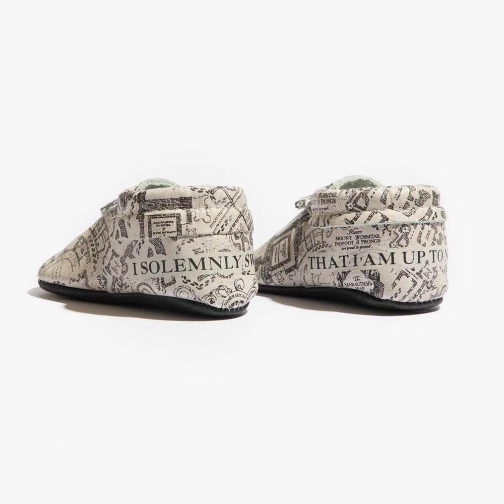 Stretchable kids' clothes Marauder's Map City Baby Shoe