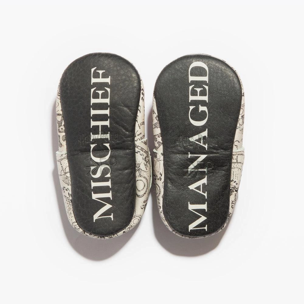 ShockAbsorption Marauder's Map City Baby Shoe