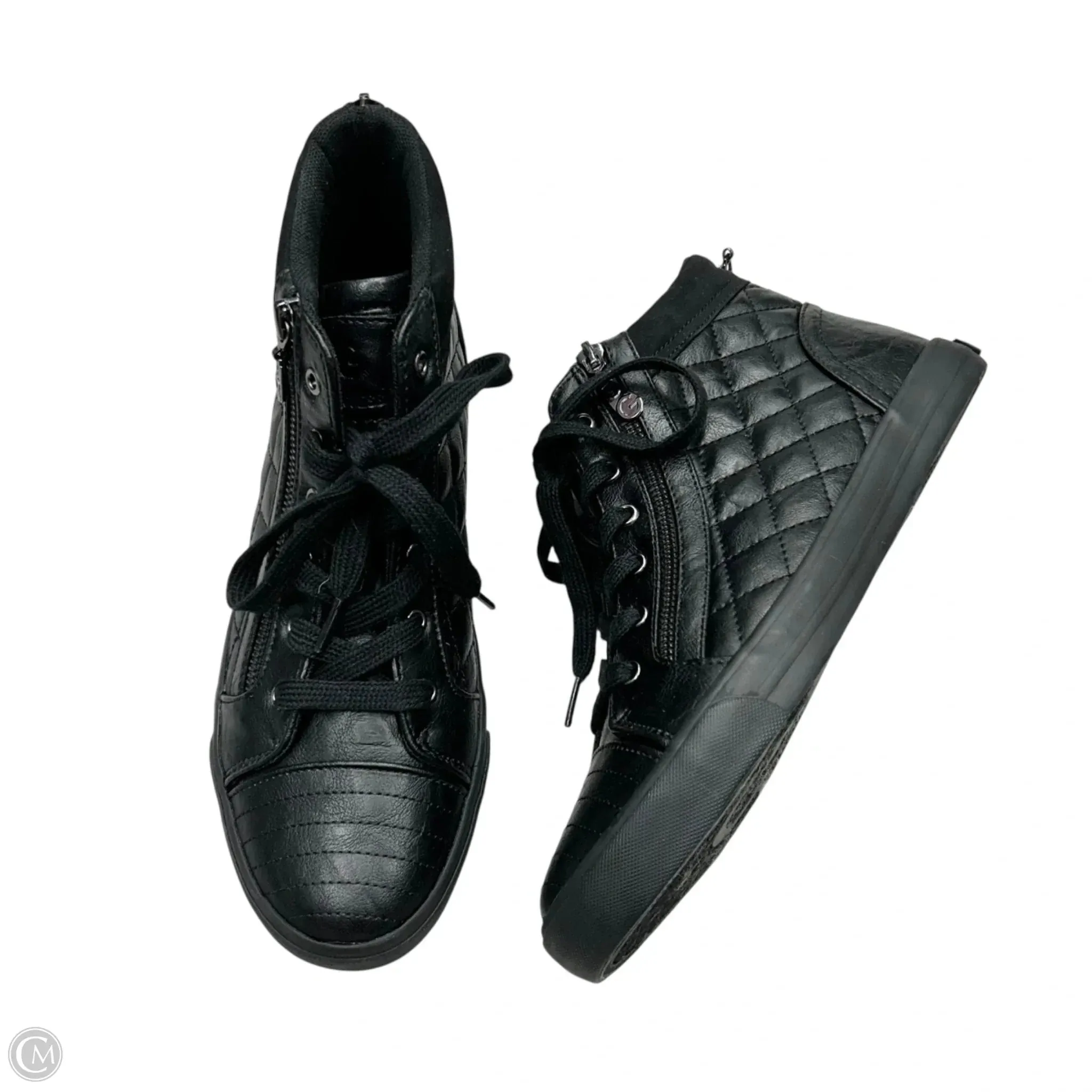 Fashion-forward flair Seamless Fit Shoes Sneakers By Guess In Black, Size: 10