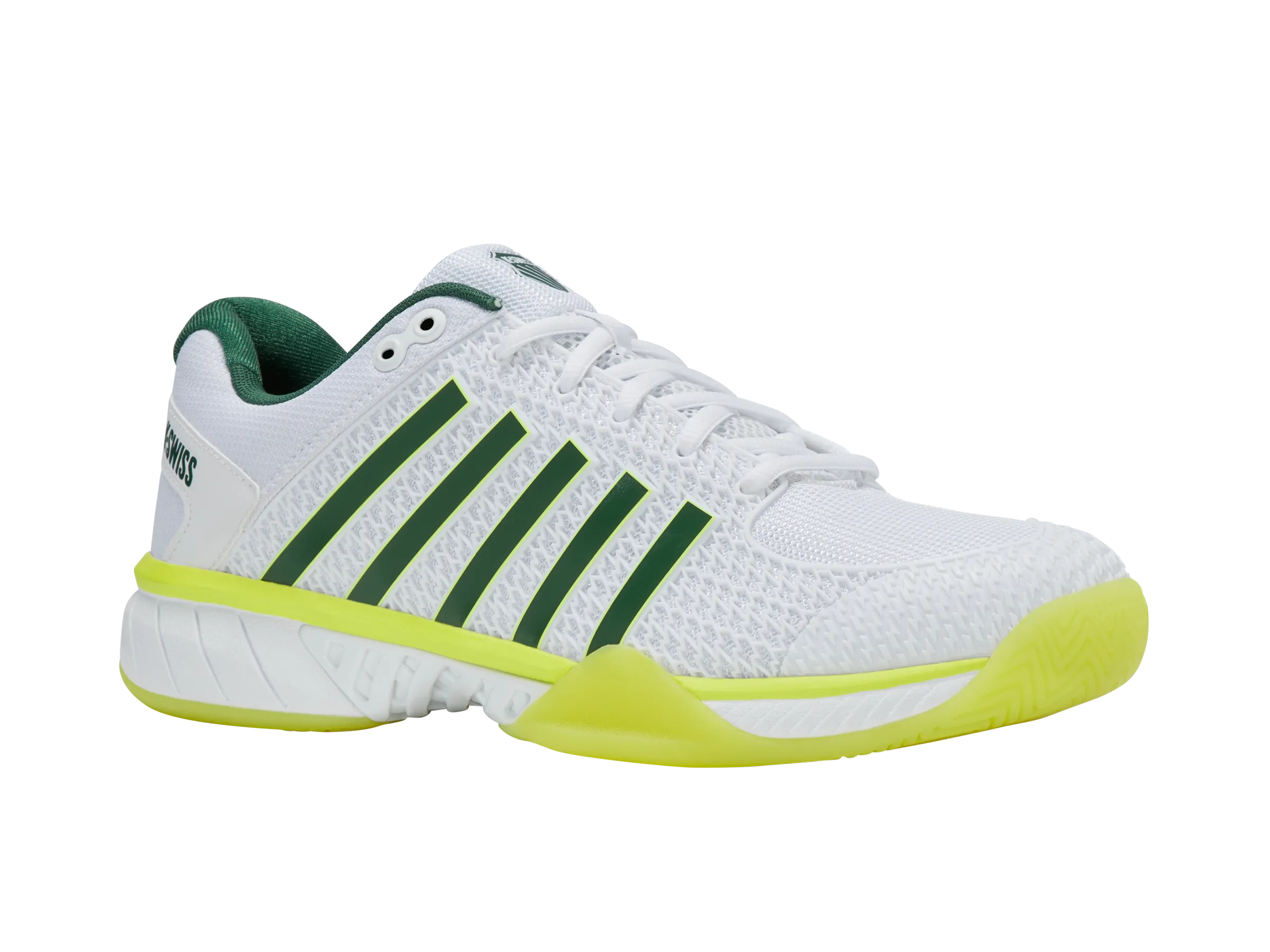 Arch Support Daily Walk 06563-121-M | EXPRESS LIGHT PICKLEBALL | WHITE/NEON LIME/EDEN