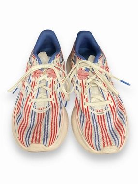 Weekend Active Shoes Sneakers By Clothes Mentor In Blue & Red & White, Size: 7.5