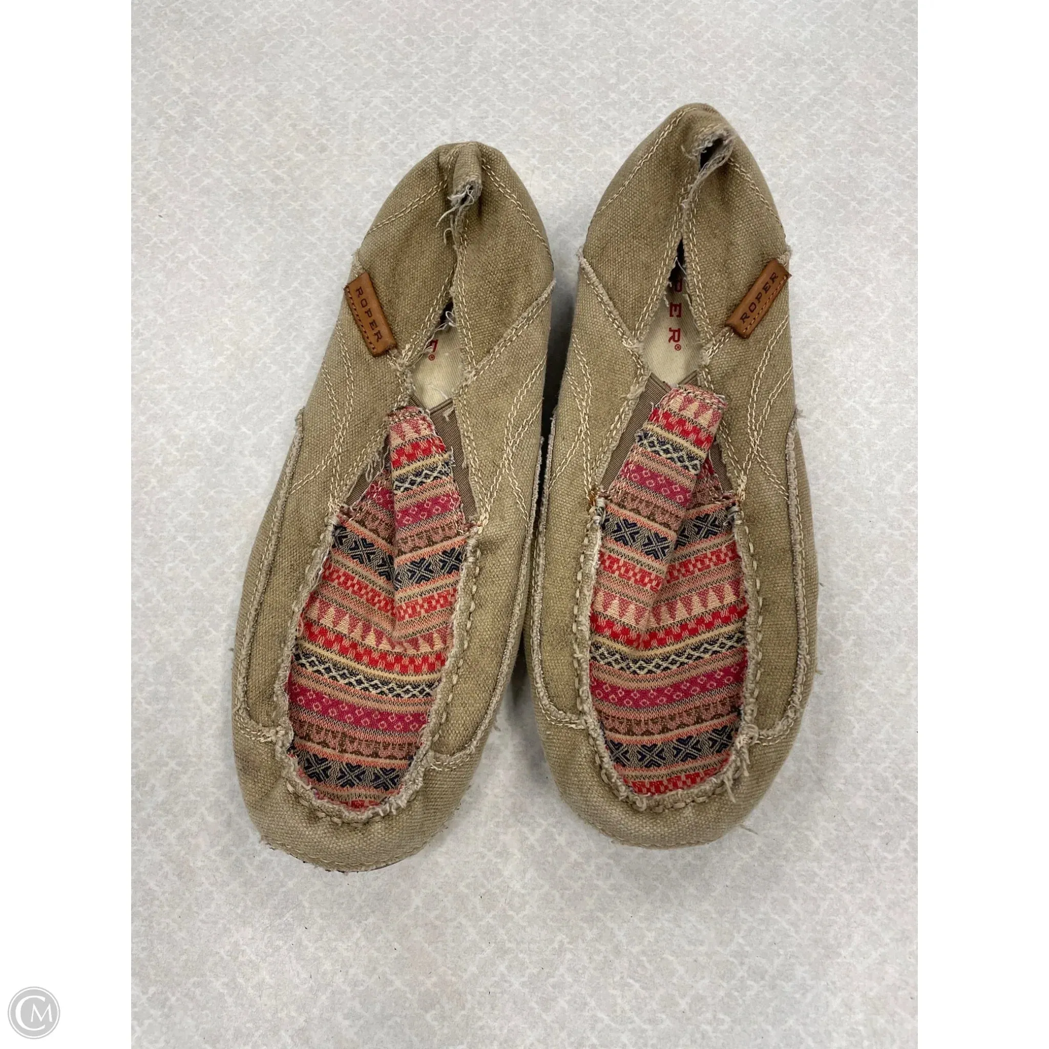 Shoes Sneakers By Roper In Multi-colored, Size: 10 Fabric Upper Go Further