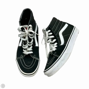 Shoes Sneakers By Vans In Black & White, Size: 8 Neutral Choice