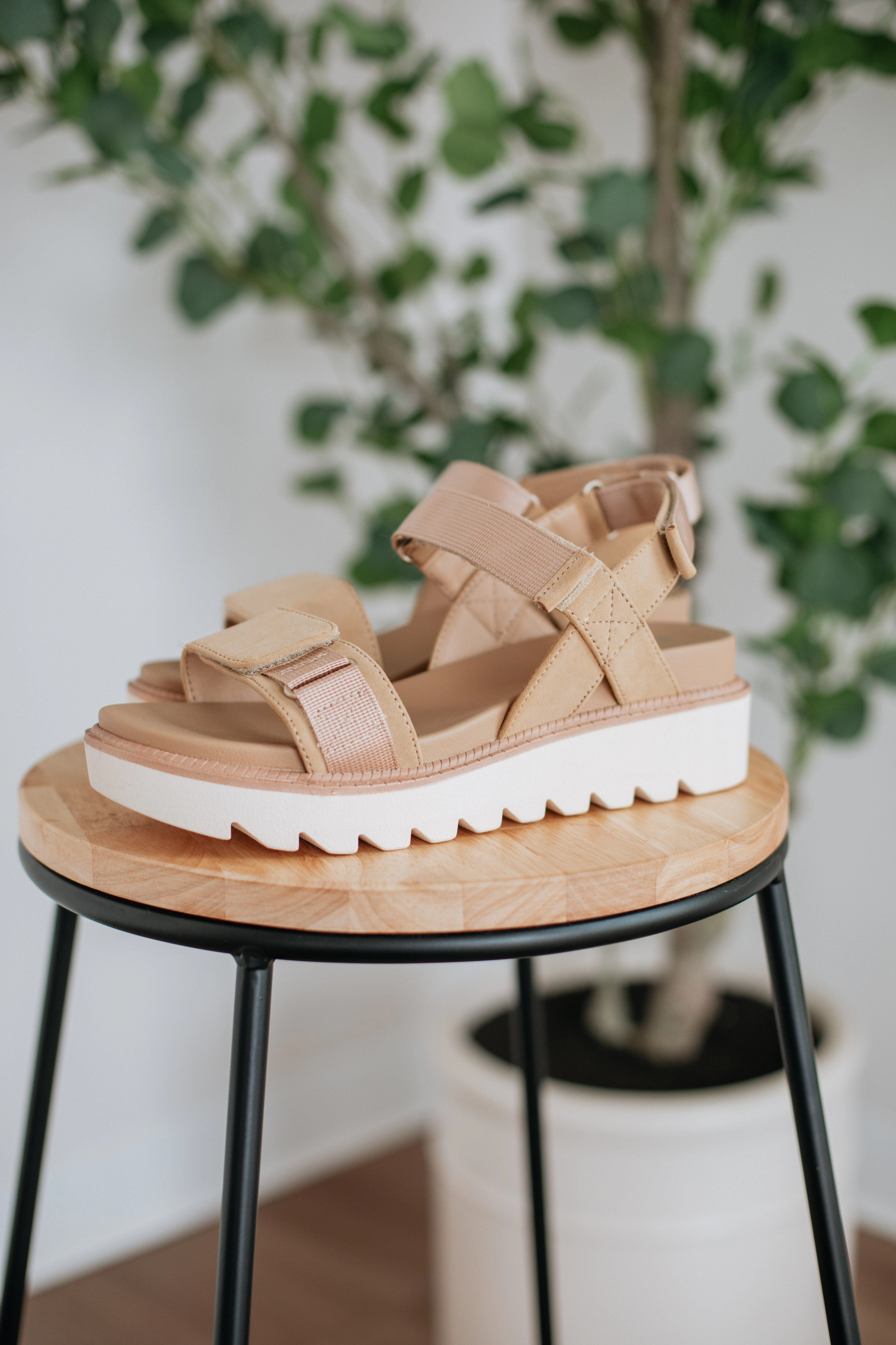 Surf Step Mom Fit Meet Me Later Sandals - Sand