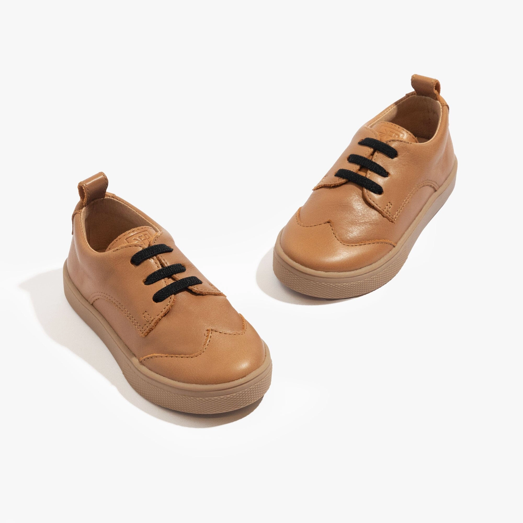 Enhanced grip Weathered Brown Oxford Sneaker