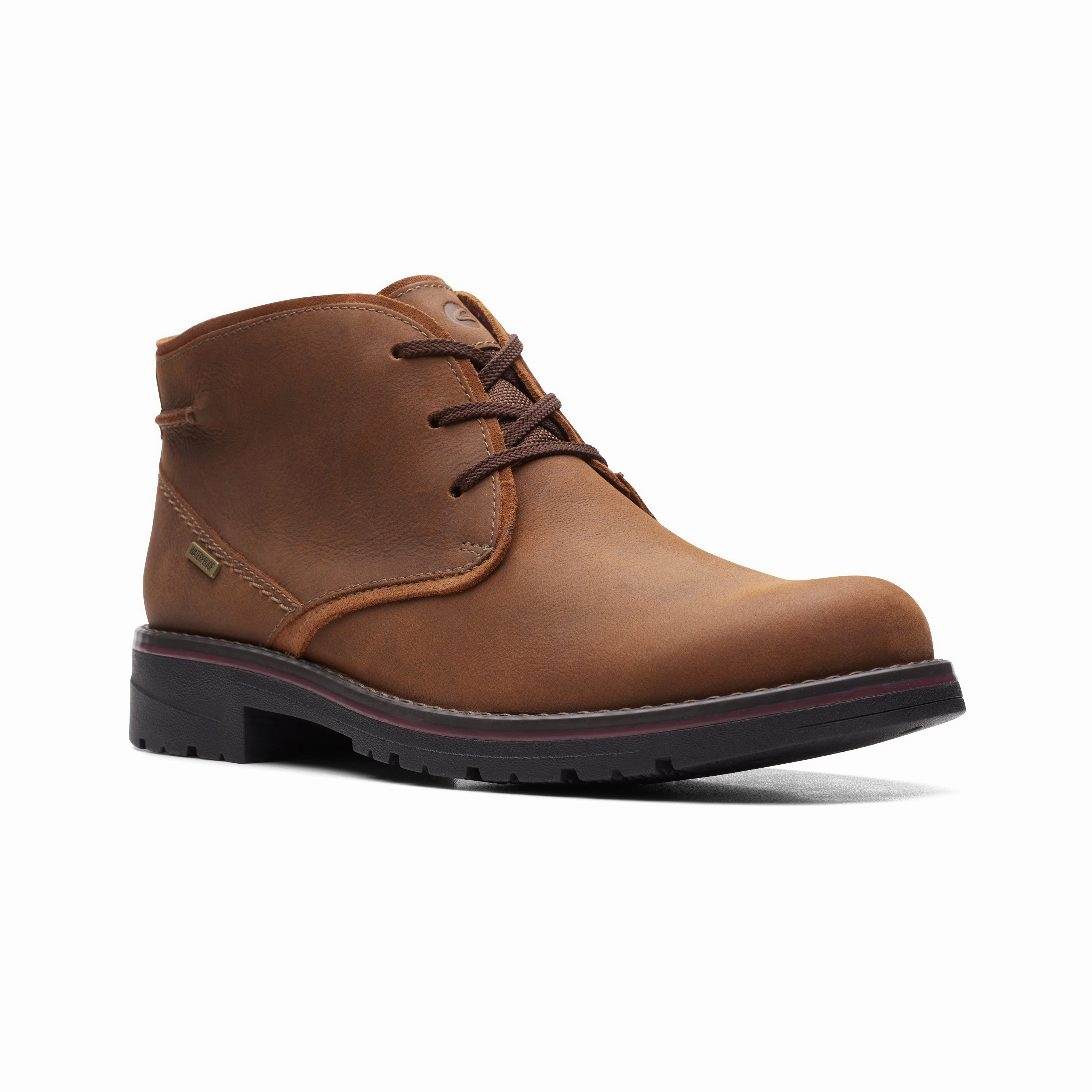 Men's Morris Peak Waterproof Chukka - Dark Tan Ultra Light Hiking Trails