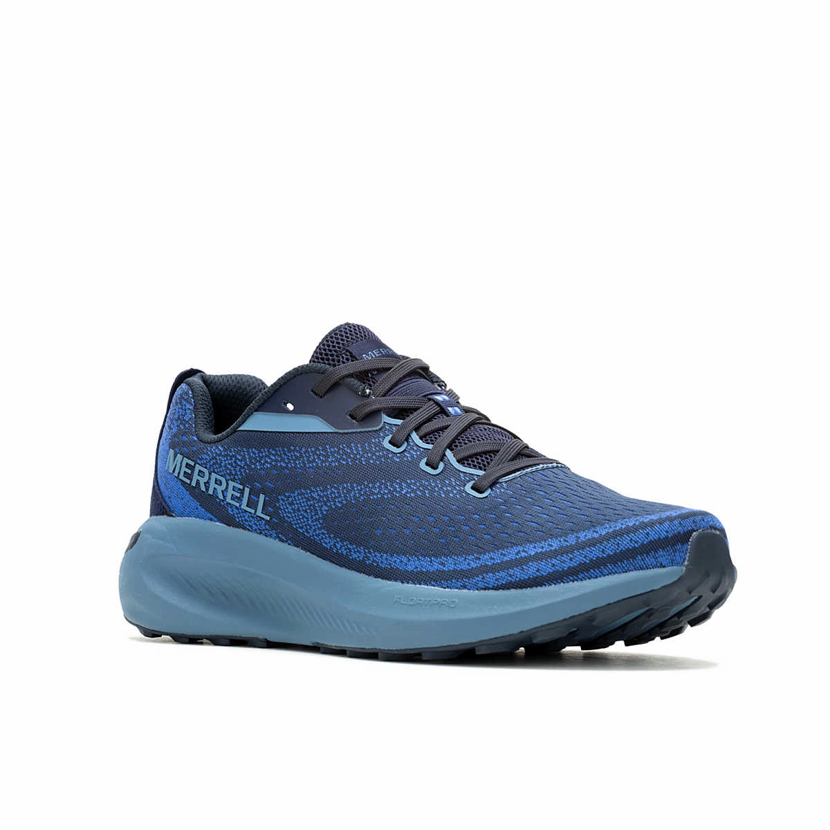 Merrel Men's Morphlite Trail Running Sneakers - Sea/Dazzle Sweat Resistant Frequent Travelers