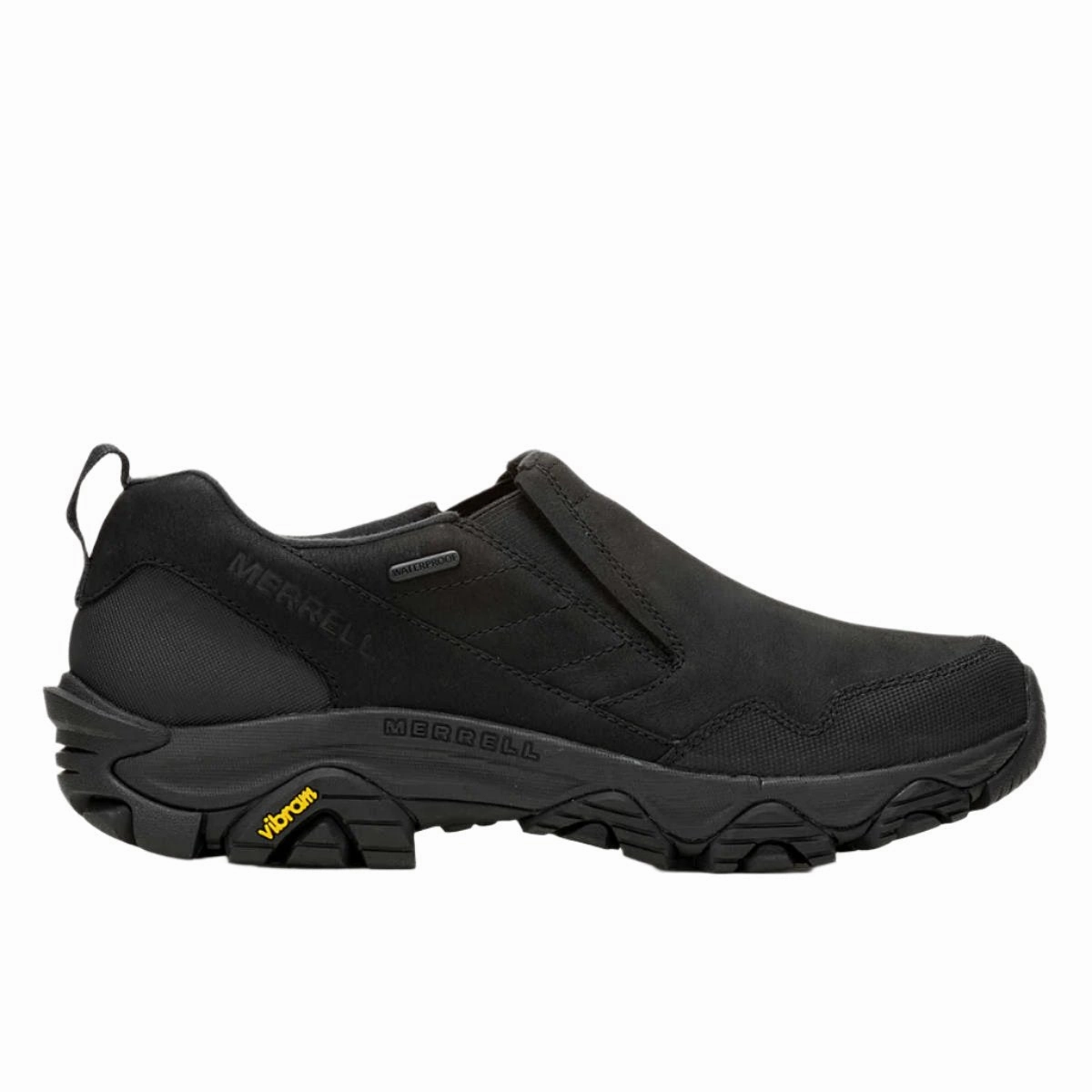 Reinforced Seams Merrell Men's Coldpack 3 Waterproof Thermo Moc - Black