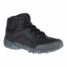Merrell Men's Coldpack Ice  Mid Waterproof Arctic Grip - Black School Day