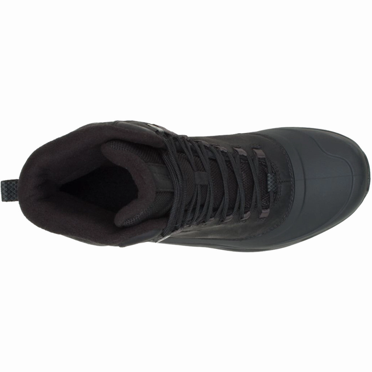 Pressure Relief Merrell Men's Thermo Overlook 2 Mid Boot Waterproof w/ Arctic Grip - Black