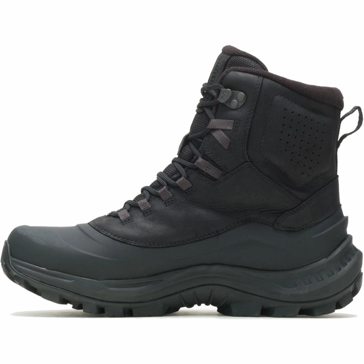 Merrell Men's Thermo Overlook 2 Mid Boot Waterproof w/ Arctic Grip - Black Autumn Cool
