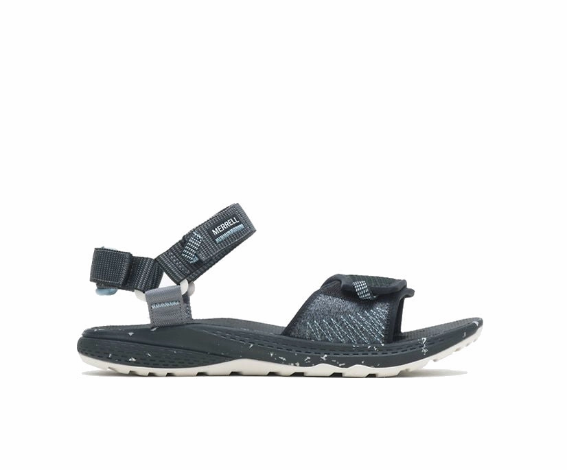 Merrell Women's Bravada Backstrap Sandal - Black Strong Stitching Abrasion Resistant Toe