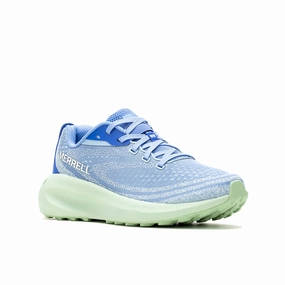 Velvet Soft Merrell Women's Morphlite Running Sneakers - Cornflower/Pear
