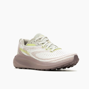 Merrell Women's Morphlite Trail Running Sneakers - Parchment/Antler Linen Air Slip Resistant
