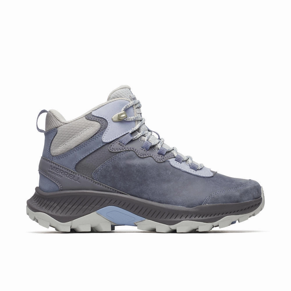 Merrell Women's Speed Strike 2 Waterproof Boot - Indigo Toe Protection Runway Glow