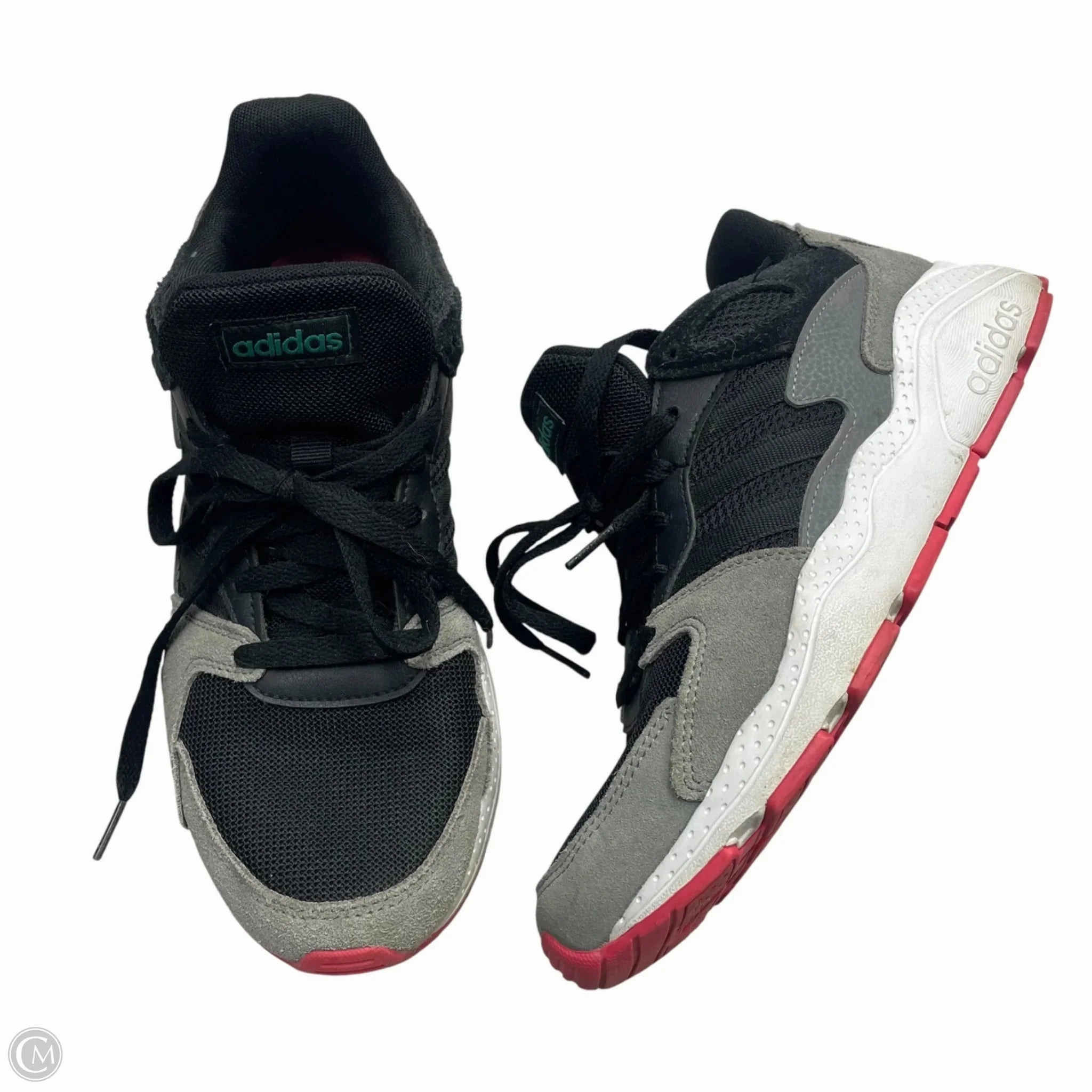 Reactive Propulsion Shoes Sneakers By Adidas In Black & Grey, Size: 9