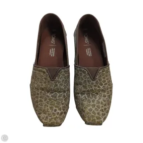 Shoes Sneakers By Toms In Gold, Size: 6.5 Travel Fit Cool Design