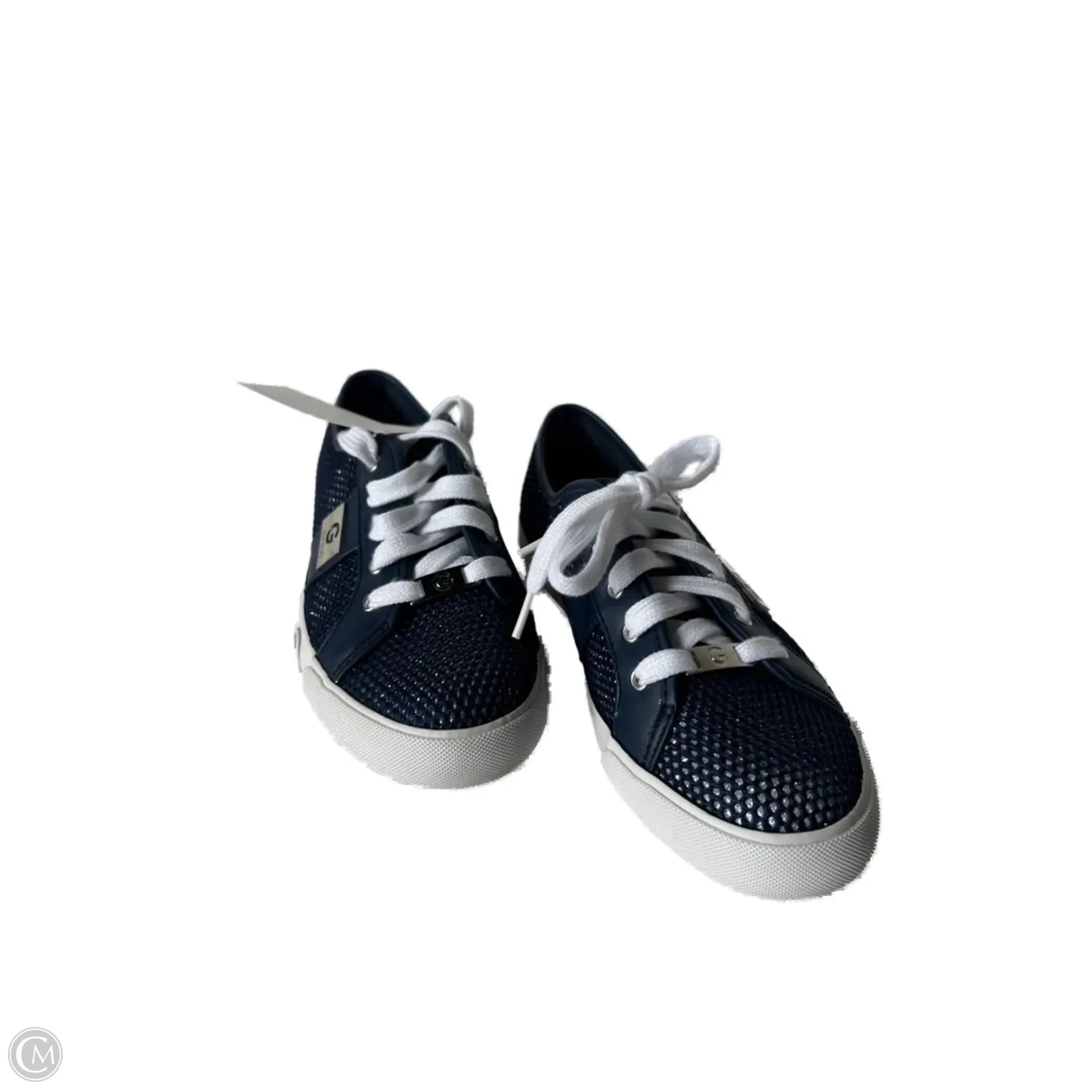 Airflow Channel System Shoes Sneakers By Guess In White & Yellow, Size: 8.5