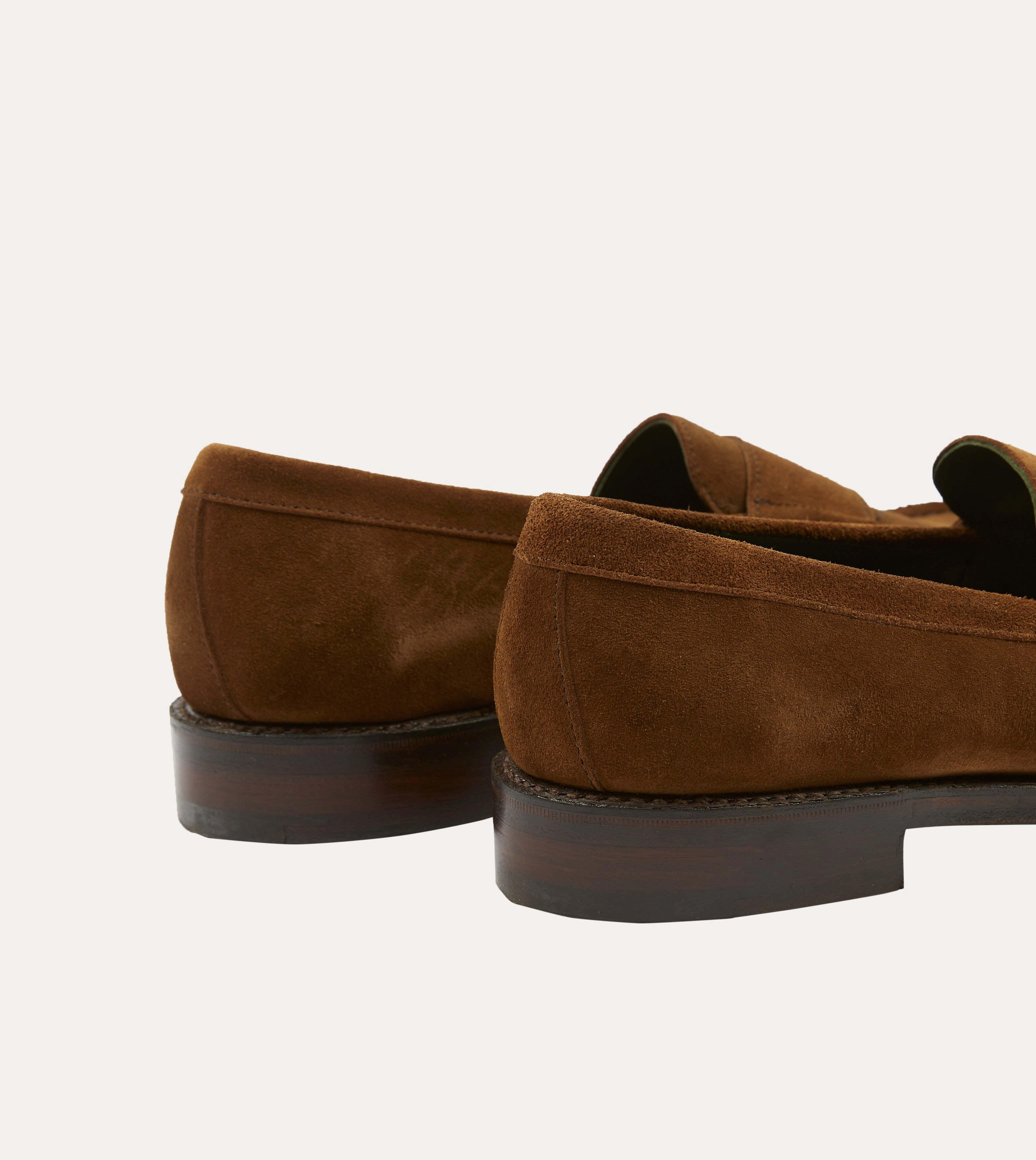 Lined Structure Snuff Suede Charles Goodyear Welted Penny Loafer